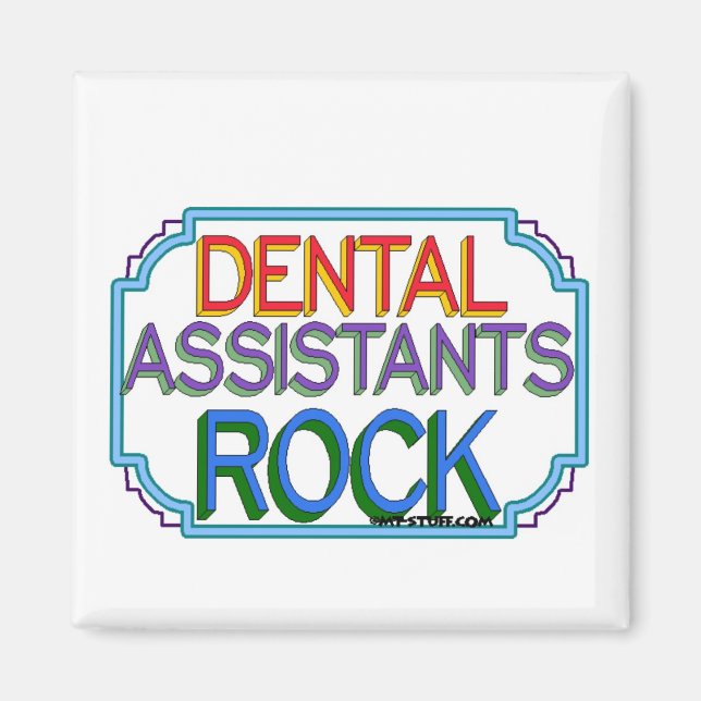 Imã Dental Assistentes Rock (Frente)
