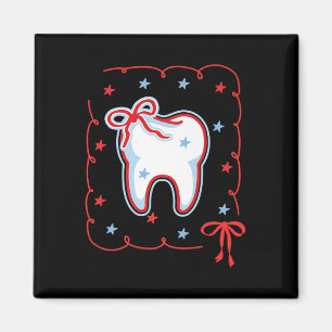 Imã Dental Hygienist 4 de julho American Dentist Coque