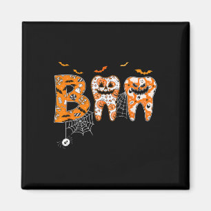 Imã Dente Boo Dente Bompkin Dentista Halloweista Denta