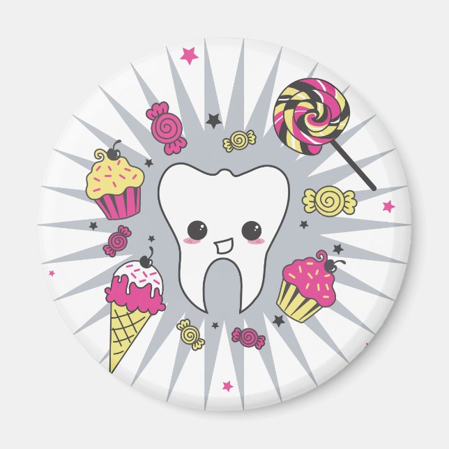 Imã Dente doce (Frente)