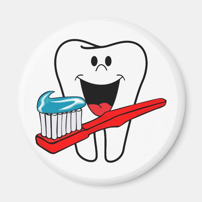 Imã Dente feliz (Frente)