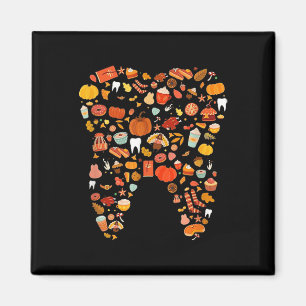Imã Dentes dos dentes Feliz Queda Todos Obrigados Dent