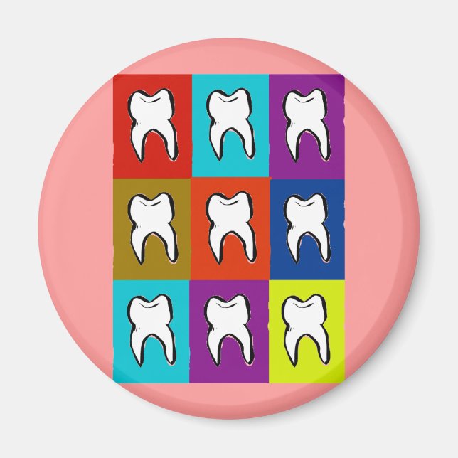 Imã Dentist Popart Gifts (Frente)
