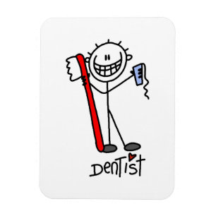 Ímã Dentista de Figura de Pau Básica