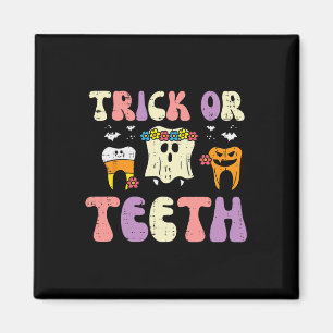 Imã Dentista De Halloween Ou Dentes De Dente De Dente