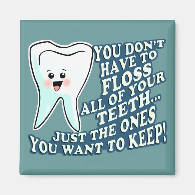 Imã Dentista Dental Hygienist (Frente)