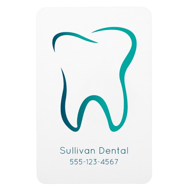 Ímã Dentista dentária Administração médica (Vertical)