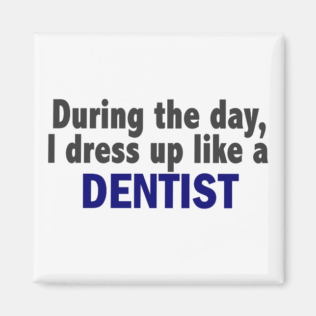 Imã Dentista Durante O Dia (Frente)