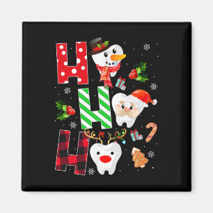 Imã Dentista Natal Diversão Dente Presente Odontológic