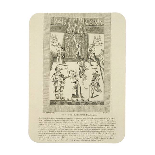 Ímã Dentro do Red Bull Playhouse, frontispício para (Vertical)