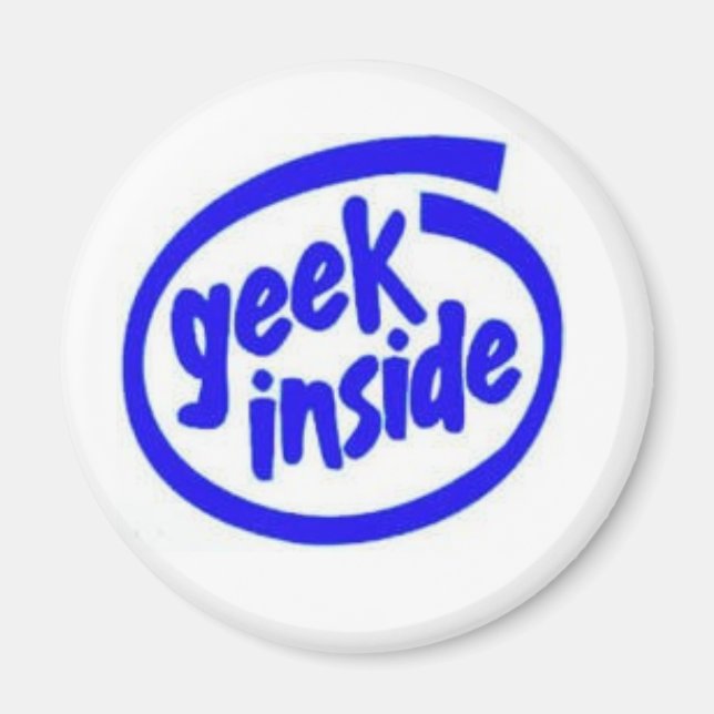 Imã dentro geek (Frente)