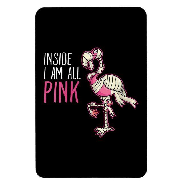 Ímã Dentro I All Pink Flamingo | Funny Flamingo (Vertical)