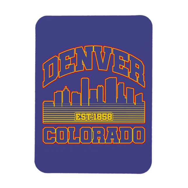 Ímã Denver, Colorado (Vertical)