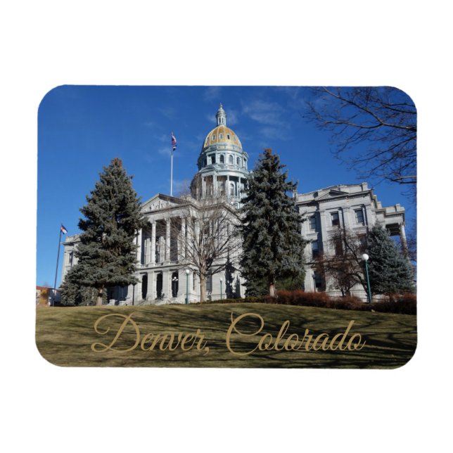 Ímã Denver, Colorado, Edifício do Capitólio Estadual (Horizontal)