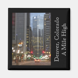 Imã Denver, Colorado - uma cidade alta da milha