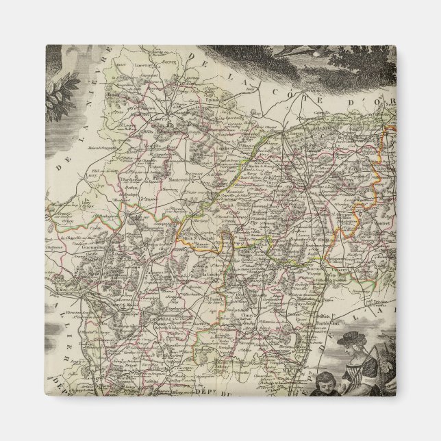 Imã Departamento de Saone et Loire (Frente)