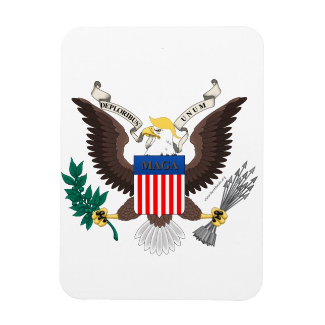 Ímã Deploribus Unum! Íman (Vertical)