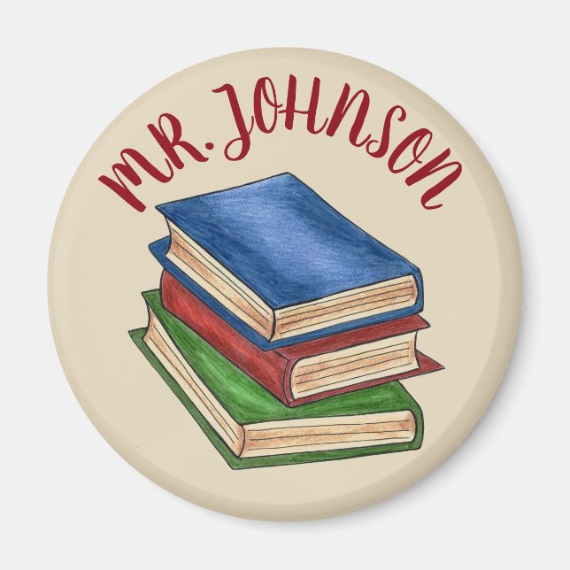 Imã Depoimento do Educador da Biblioteca Stack do Prof (Frente)