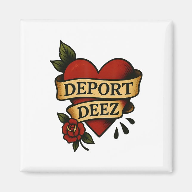 Imã Deport Deez Ice Deportação Protesto Imigração Ca (Frente)