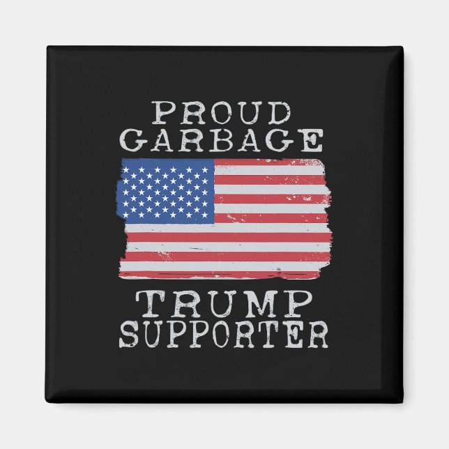 Imã Depositante de lixo Pro Trump Garbage Tr (Frente)