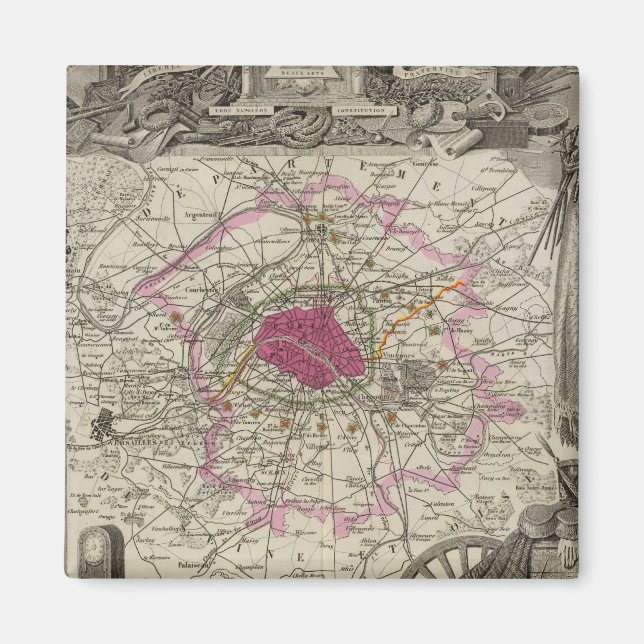 Imã Dept. De La Seine (Frente)