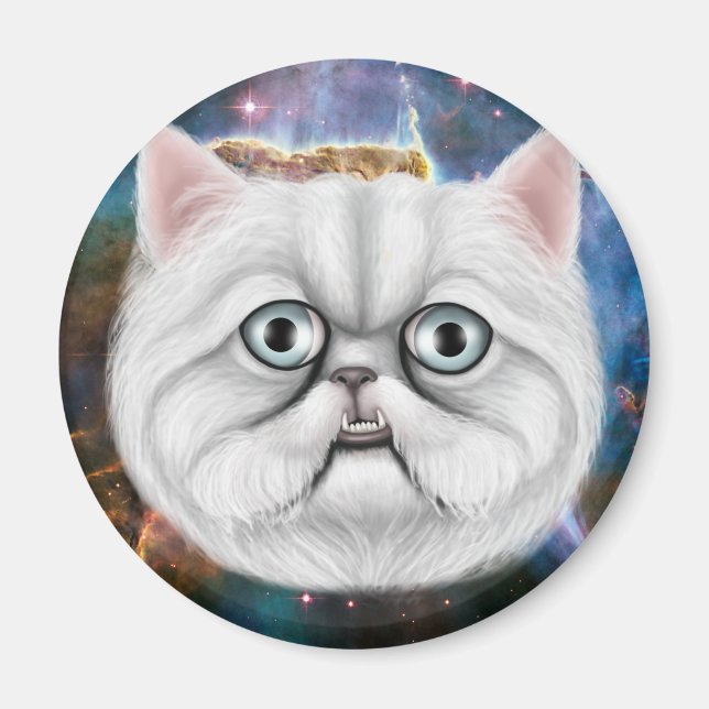 Imã Derpy Cat (Frente)