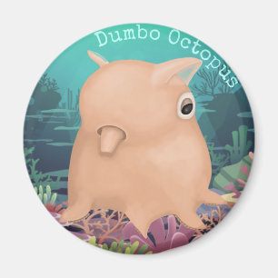 Imã Derpy Dumbo Octopus