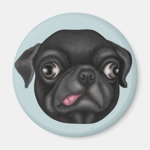 Imã Derpy Pug