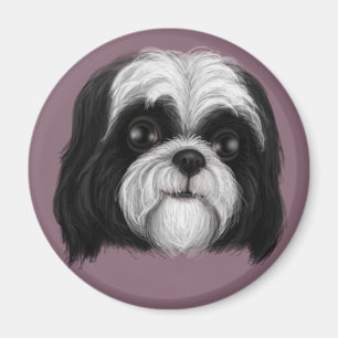 Imã Derpy Shih Tzu