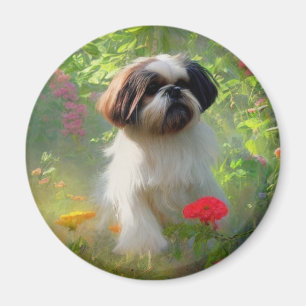 Imã Derpy Shih Tzu Magnet