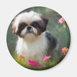 Imã Derpy Shih Tzu Magnet