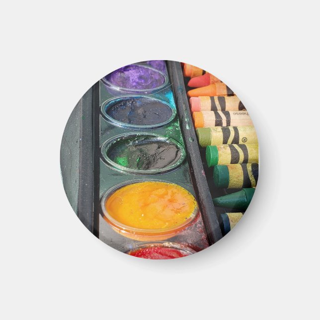 Imã derreter o seu caminho para a arte (Frente)