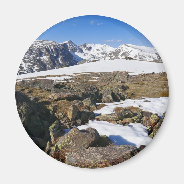 Imã Derretimento de Neve nas Montanhas Rochosas (Frente)