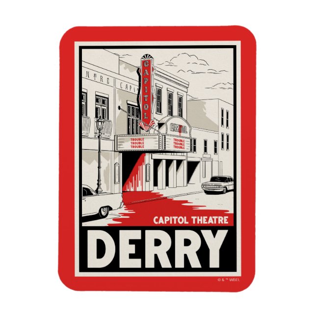 Ímã Derry Capitol Theater (Vertical)