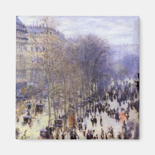 Imã DES Capucines por Claude Monet, belas artes do