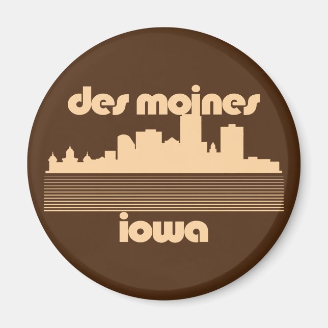 Imã Des Moines, Iowa (Frente)