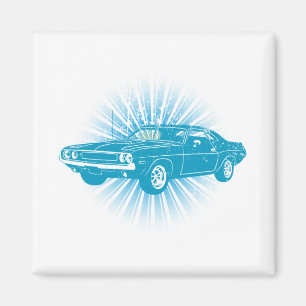 Imã Desafiador de 1970 Dodge Hemi