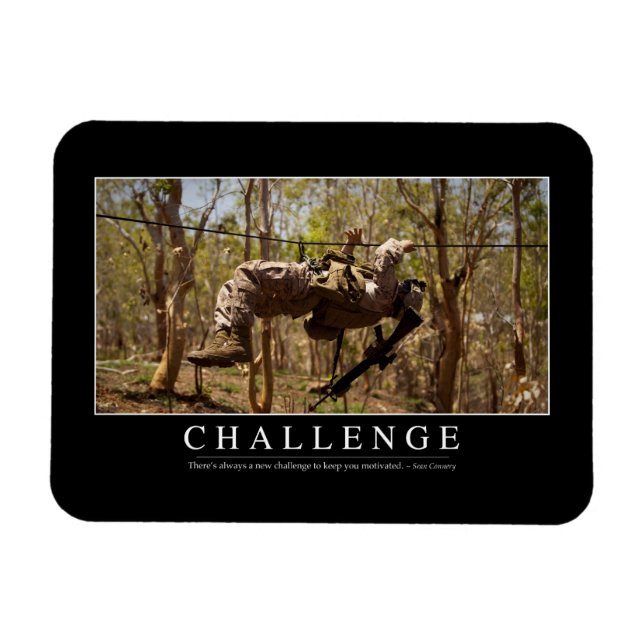 Ímã Desafio: Cotação Inspiracional 2 (Horizontal)