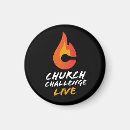 Imã DESAFIO DA IGREJA LIVE Orange Flamed C Black