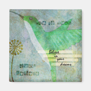 Imã Desafio para sonhar o colibri