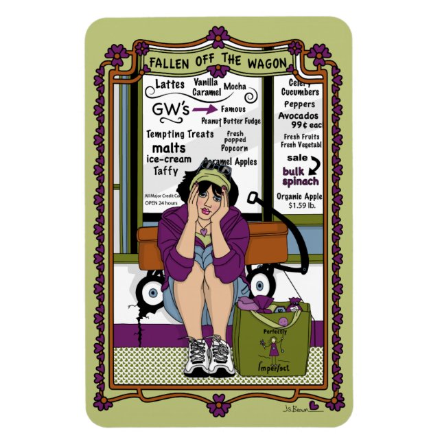 Ímã Desaparece o Magnet do Refrigerador Wagon_A_4x6 (Vertical)