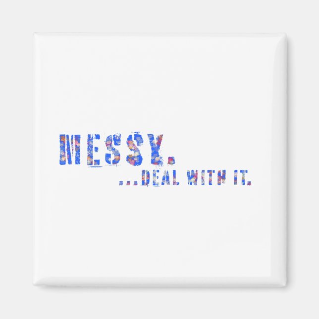 Imã Desarrumado... Lide com isso Expressão Tipo Mantra (Frente)