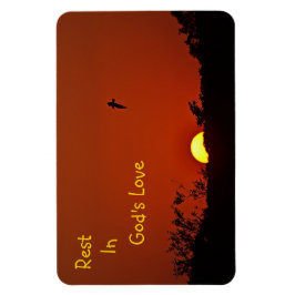 Ímã Descanse no Amor de Deus