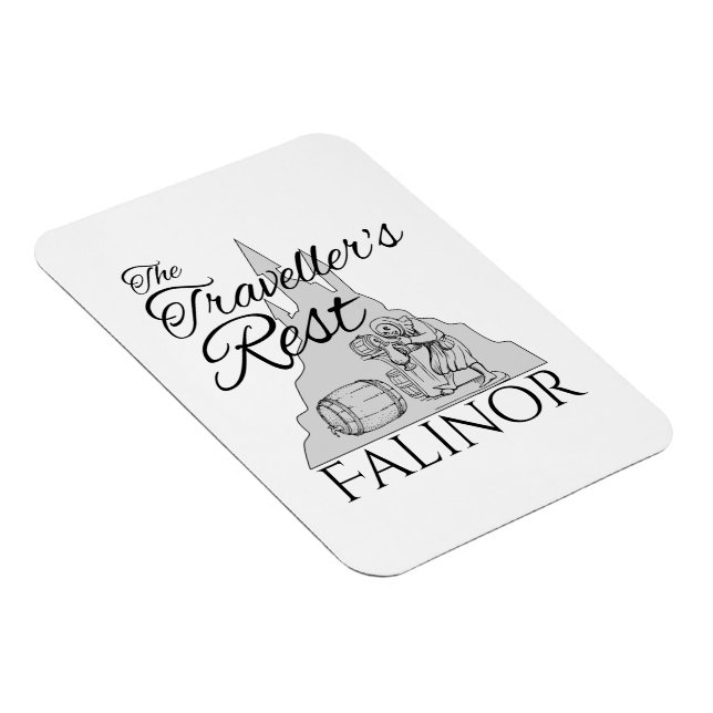 Ímã Descanso do Viajante - Magnet (Lado Direito)