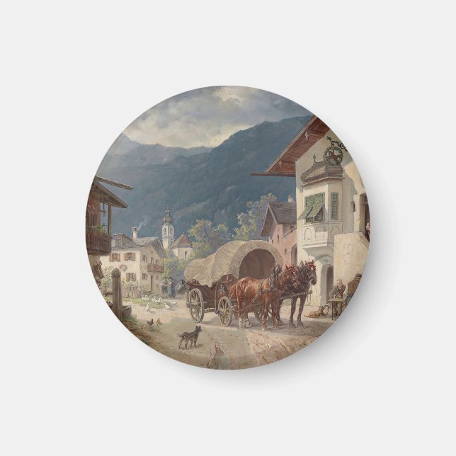 Imã Descanso em frente à Inn - Désiré Thomassin (Frente)