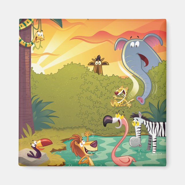 Imã Descer Ao Sol No Buraco De Água (Frente)