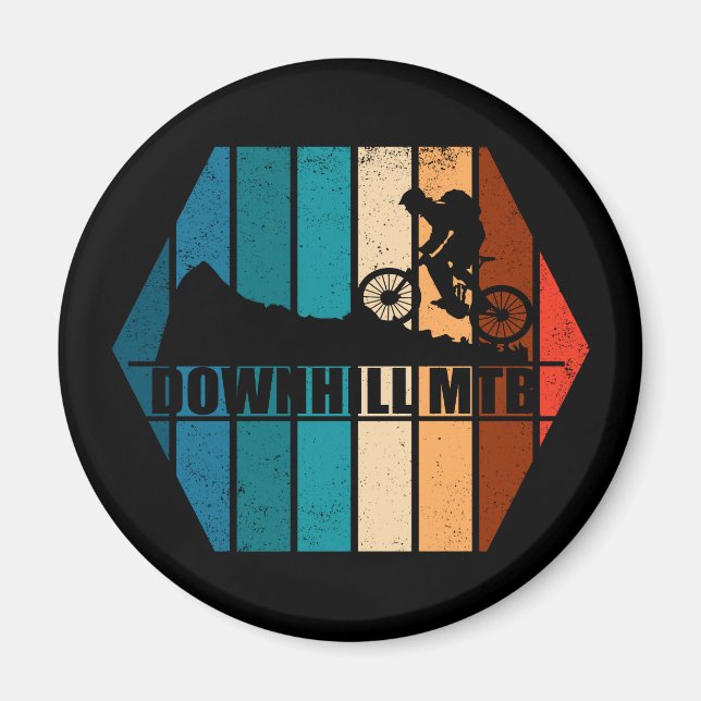 Imã Descida de bicicleta de montanha mtb (Frente)