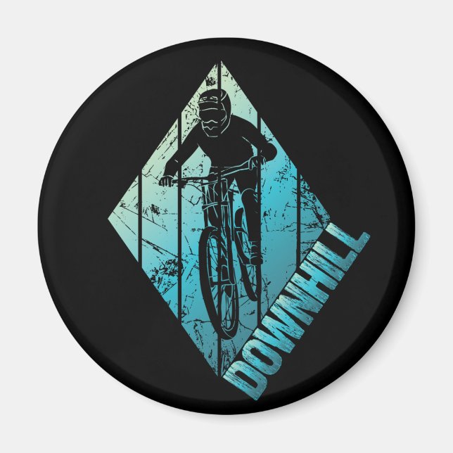 Imã Descida de Trilho Montanha Biker (Frente)