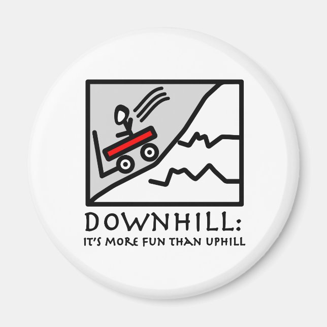 Imã Descida Thrill Wagon (Frente)