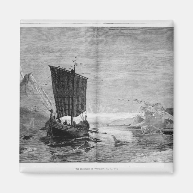 Imã Descoberta da Gronelândia (Frente)